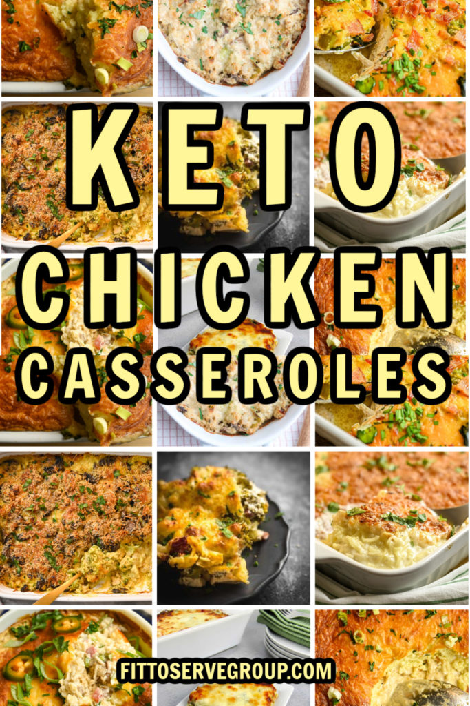 Keto Chicken Casseroles