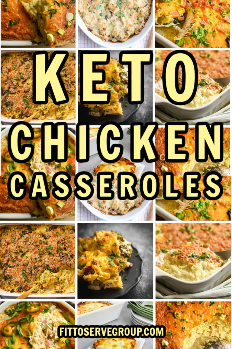Keto Chicken Casseroles · Fittoserve Group