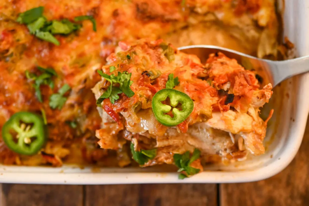 Keto Ranch Chicken Casserole recipe card image