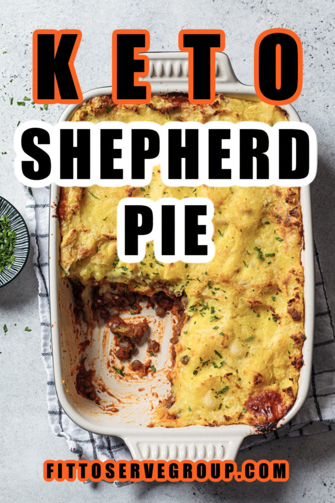 keto-friendly shepherd's pie