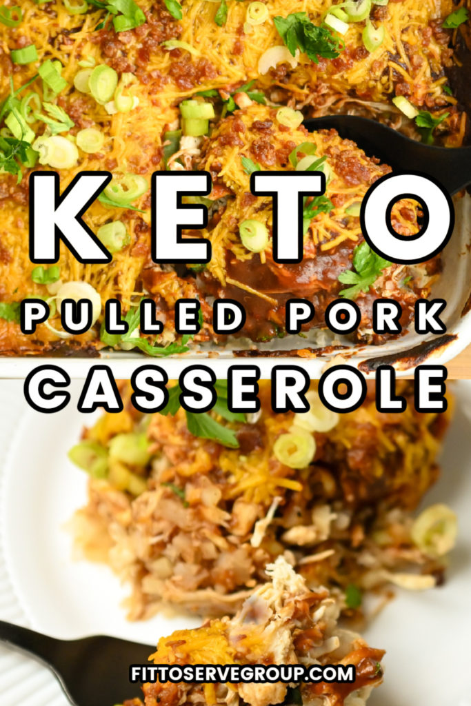 Keto Pulled Pork Casserole