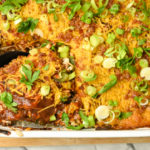 keto pulled pork casserole featured image