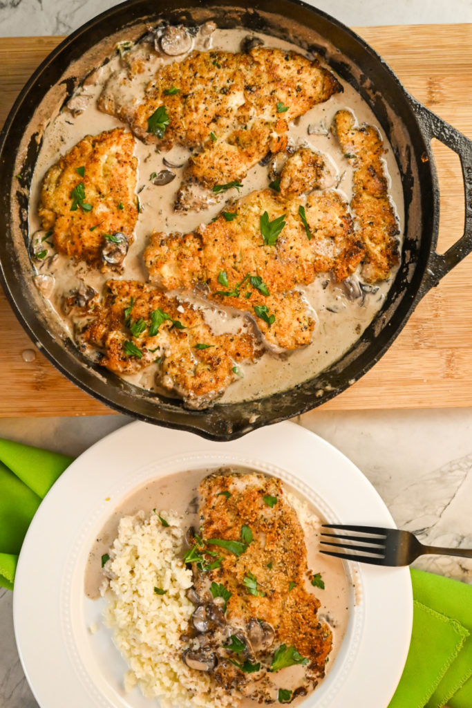 Gluten-free chicken marsala