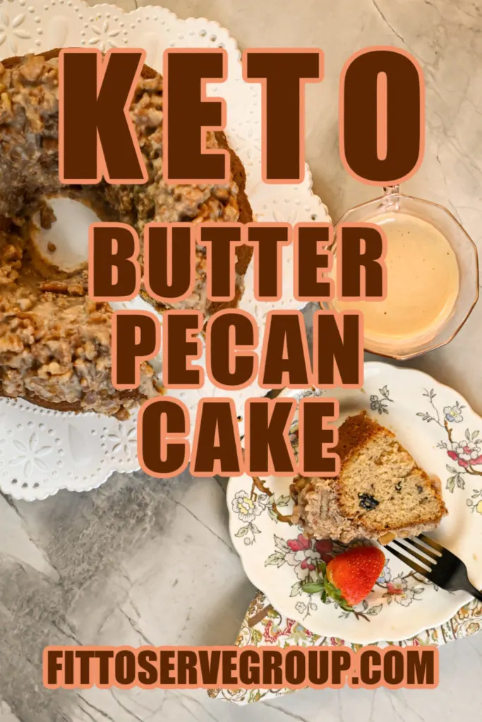 Keto Butter Pecan Cake