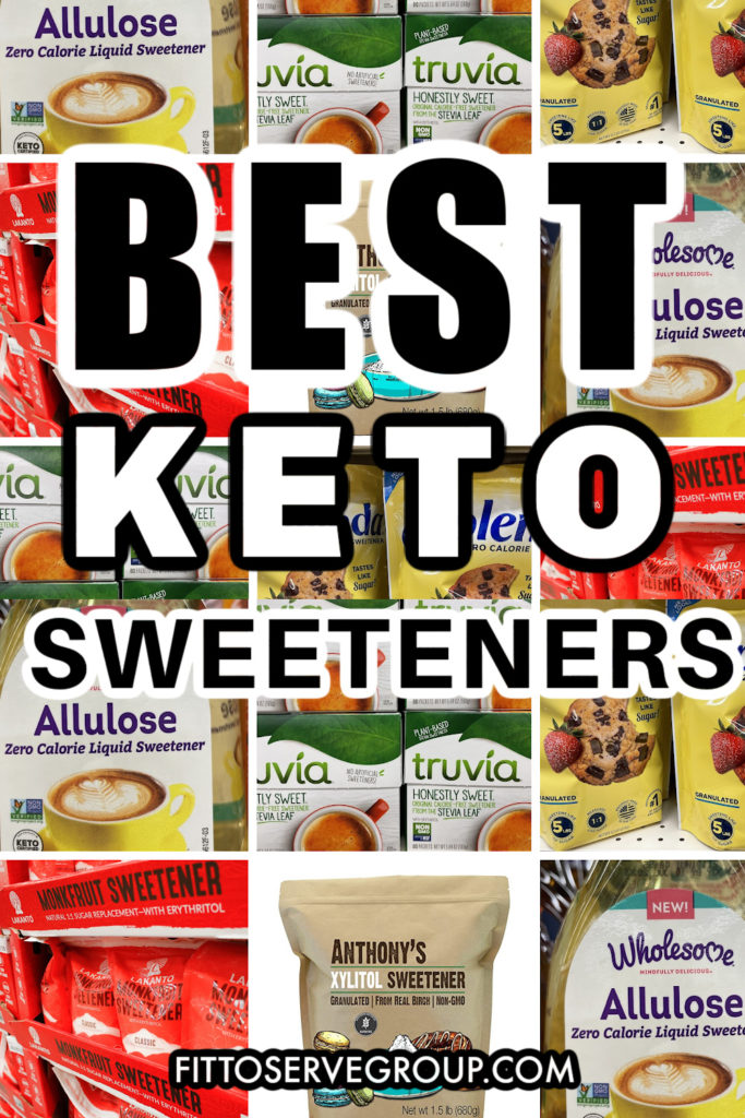 best keto sweeteners Pinterest Pin