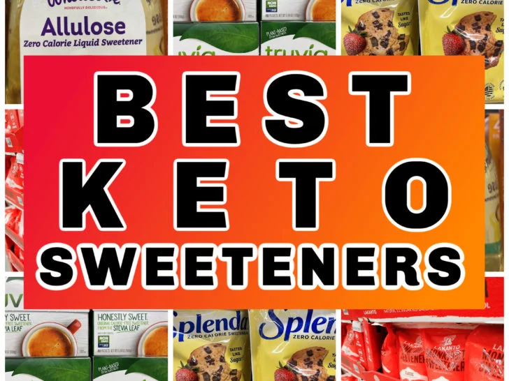 best keto sweeteners featured image