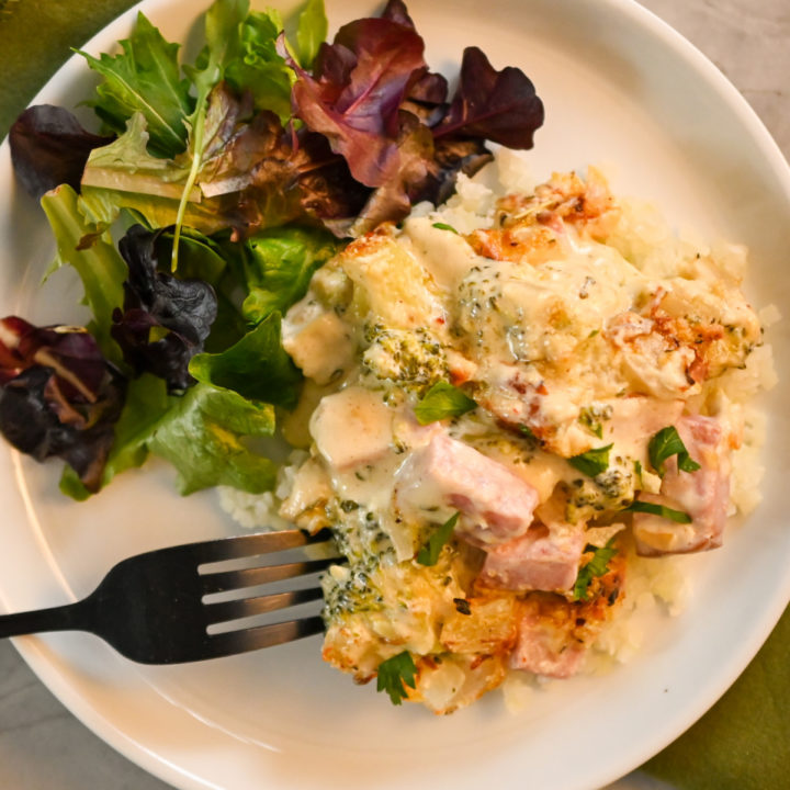 Keto Ham Casserole
