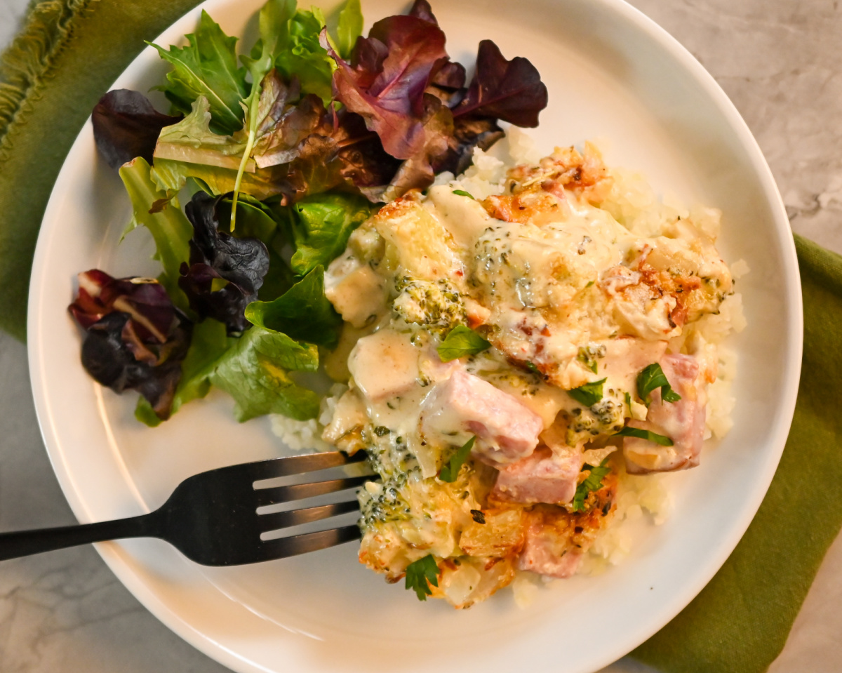 Keto Ham Casserole