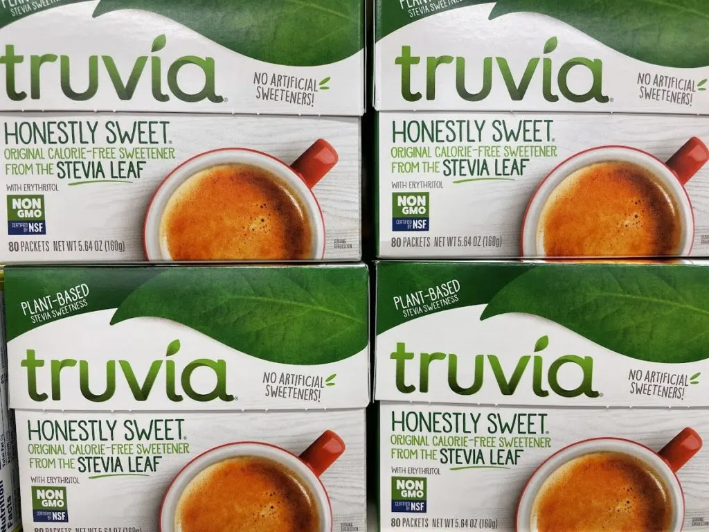 Truvia a stevia sweetener