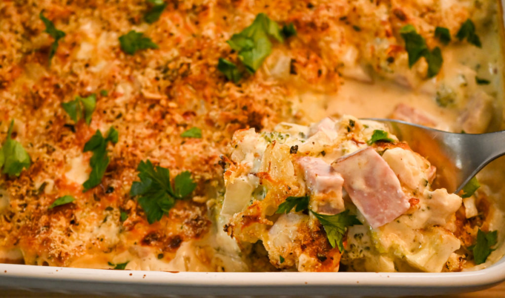 low-carb ham casserole