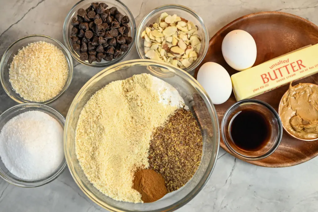 Keto Breakfast Cookies Ingredients