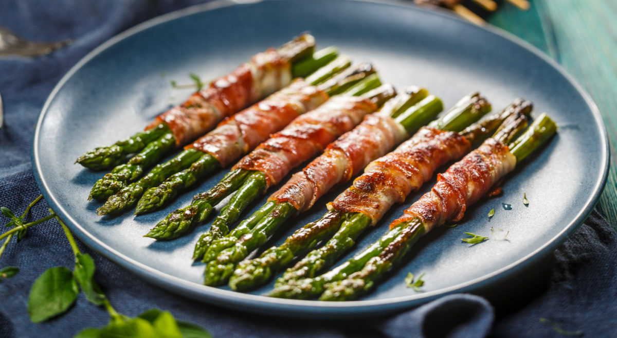 Keto Bacon Wrapped Asparagus Crispy · Fittoserve Group