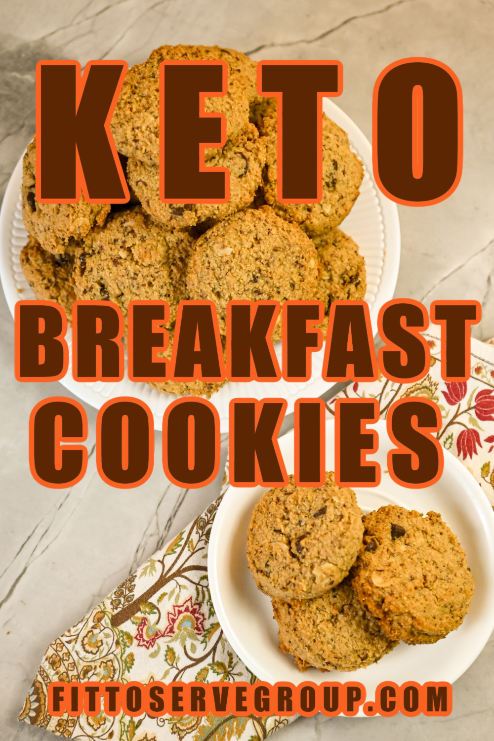 Keto-friendly breakfast cookies