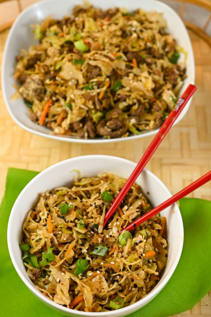 Low-Carb Egg Roll Bowl