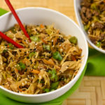 Low-Carb Egg Roll Bowl Served