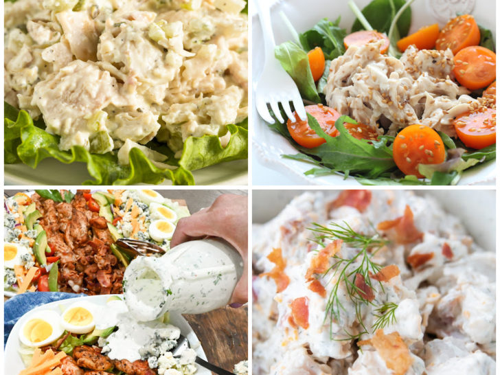 keto chicken salad recipes featured image