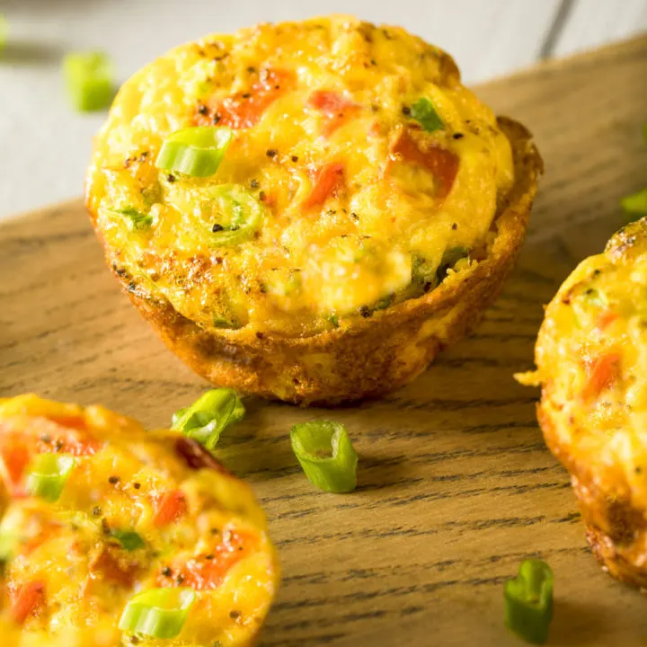 keto egg bites recipe card