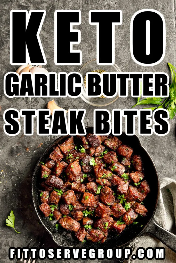 Keto Garlic Butter Steak Bites