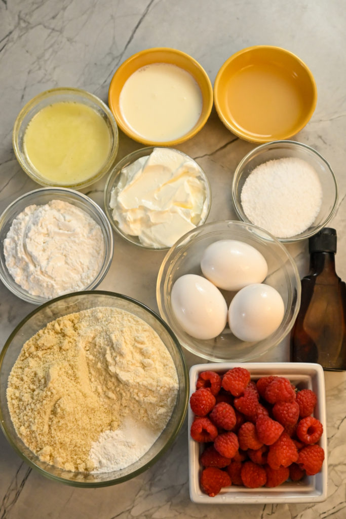 Keto Raspberry Biscuits Ingredients