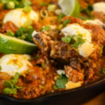 Keto Steak Fajita Casserole Story Poster Image