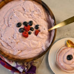 keto berry cheesecake fluff