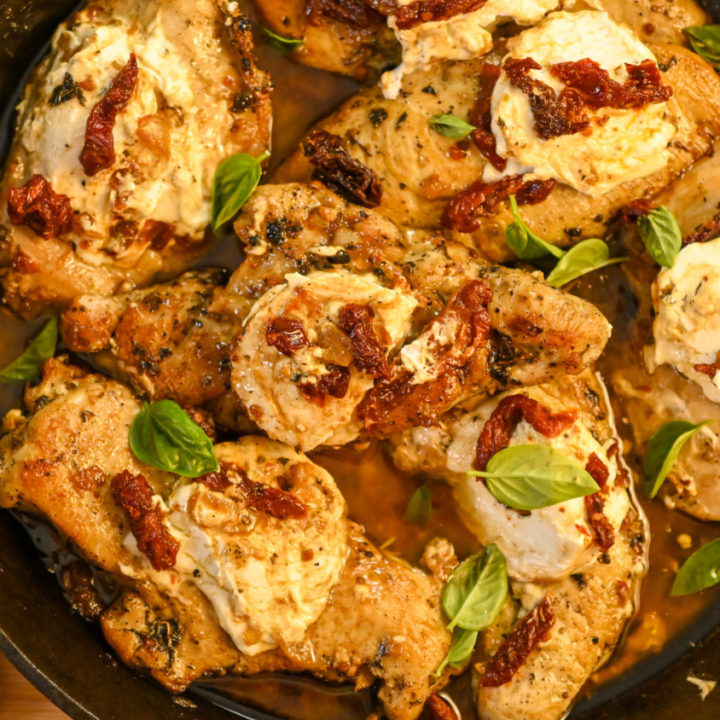 keto chicken Bryan recipe card image