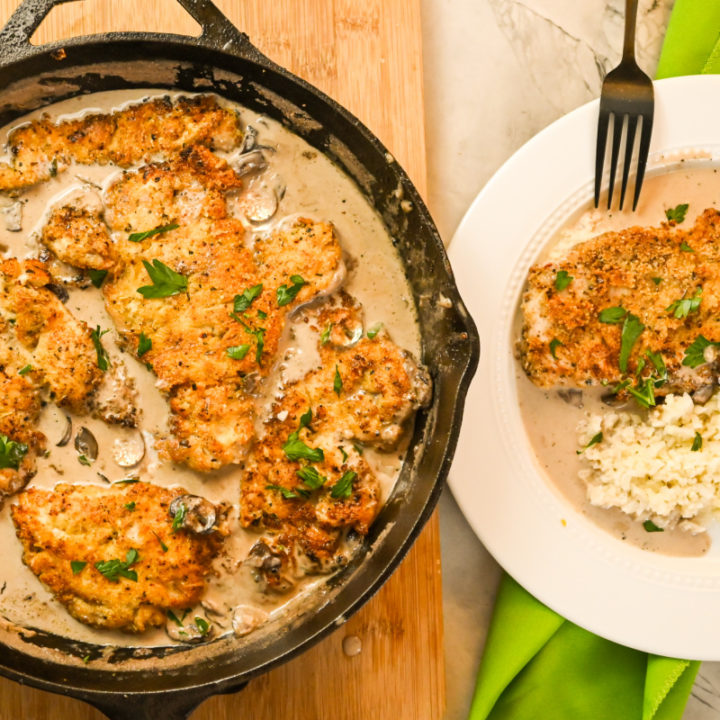 Keto Mushroom Chicken