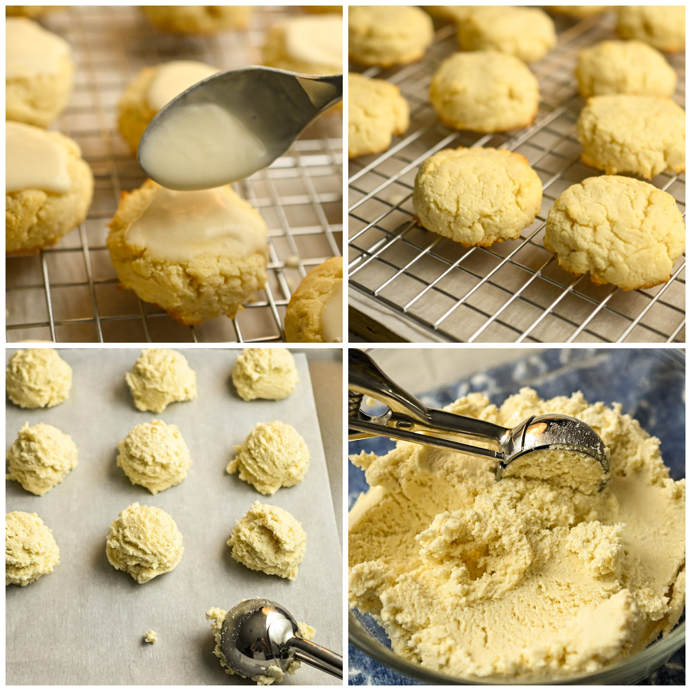 Keto Amaretti Cookies process pictures