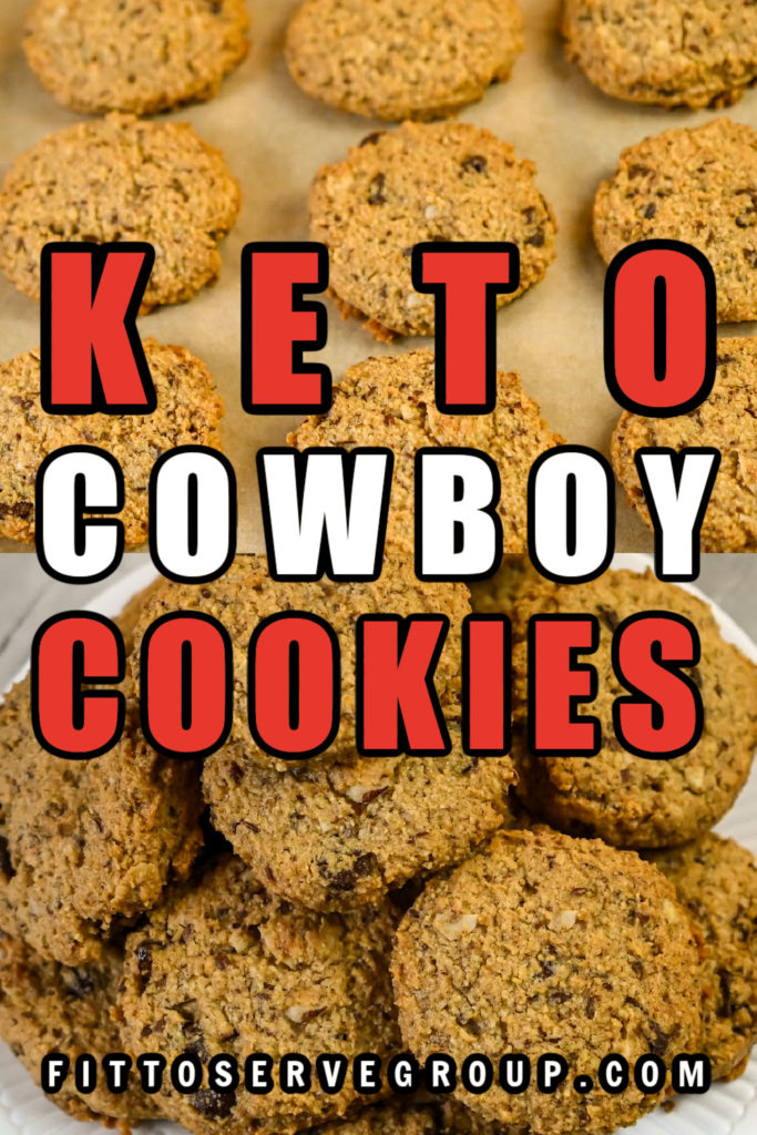 Keto-friendly cowboy cookies