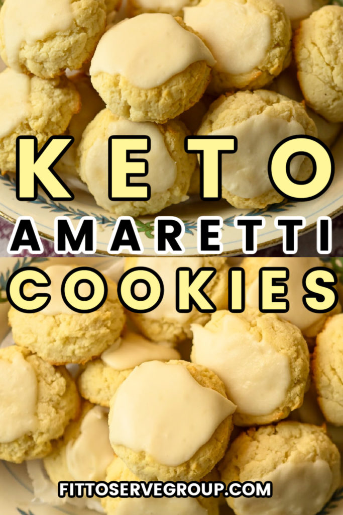 keto amaretti cookies Pinterest PIN