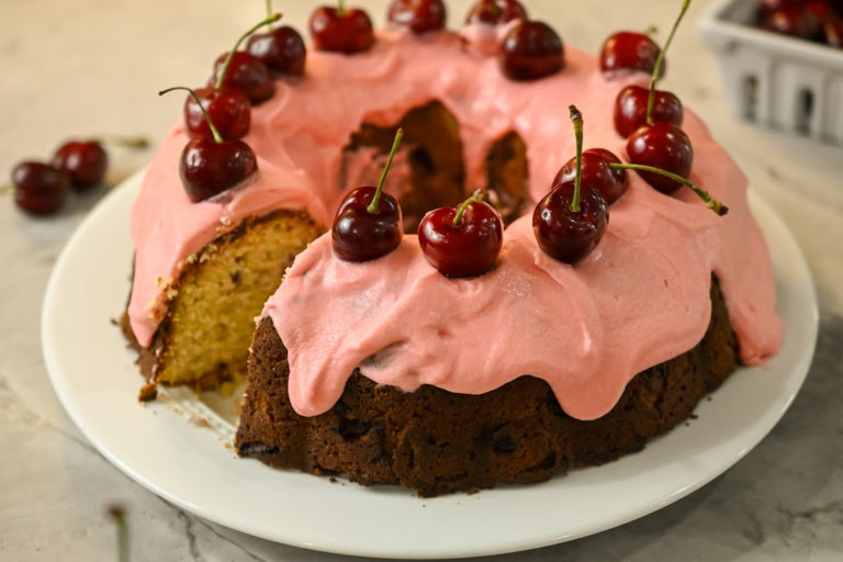 Keto Cherry Bundt Cake · Fittoserve Group