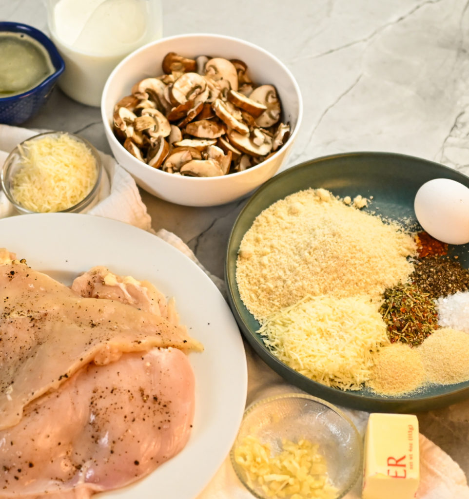 keto mushroom chicken ingredients