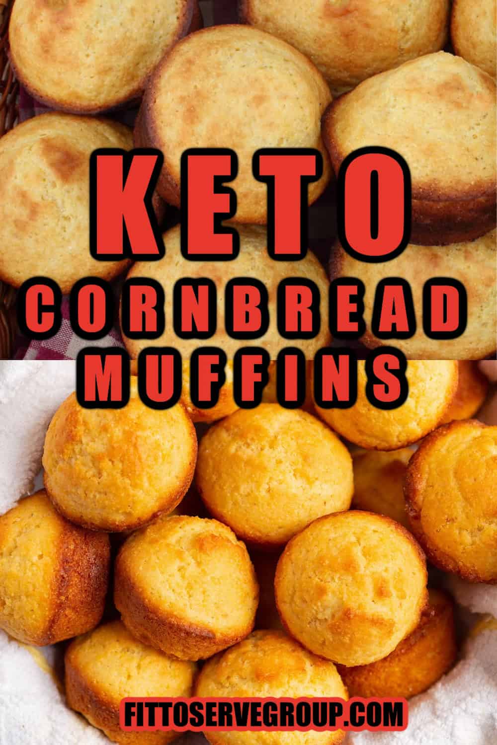 Keto Cornbread Muffins