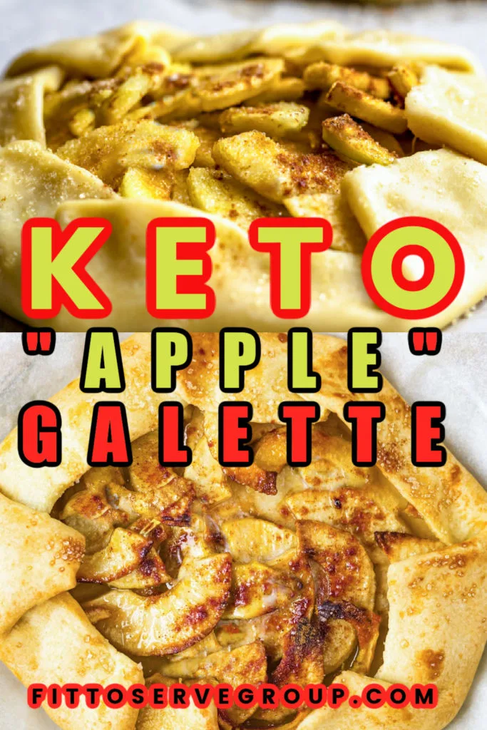Keto "Apple" Galette