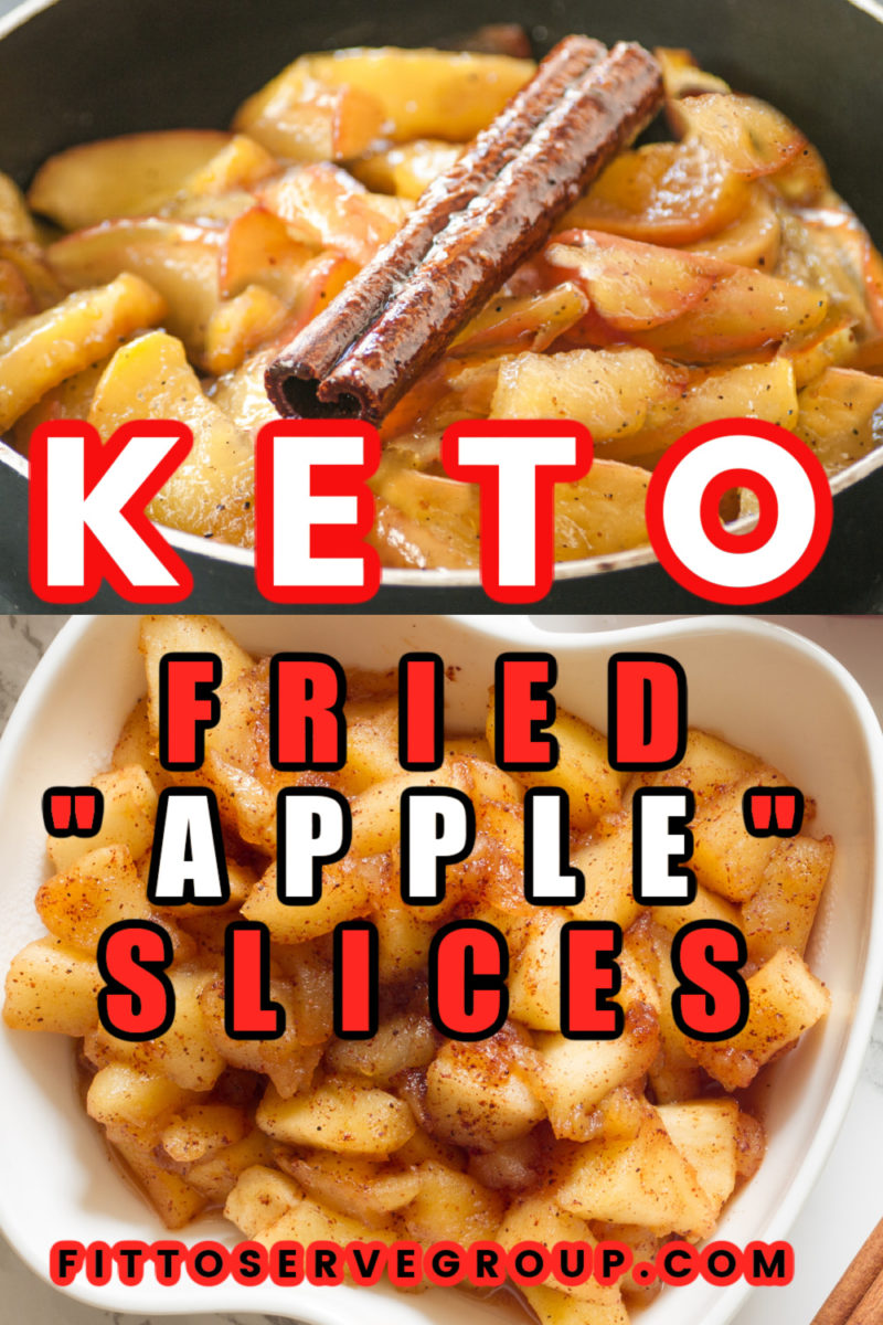 Keto Fried Cinnamon "Apples" · Fittoserve Group