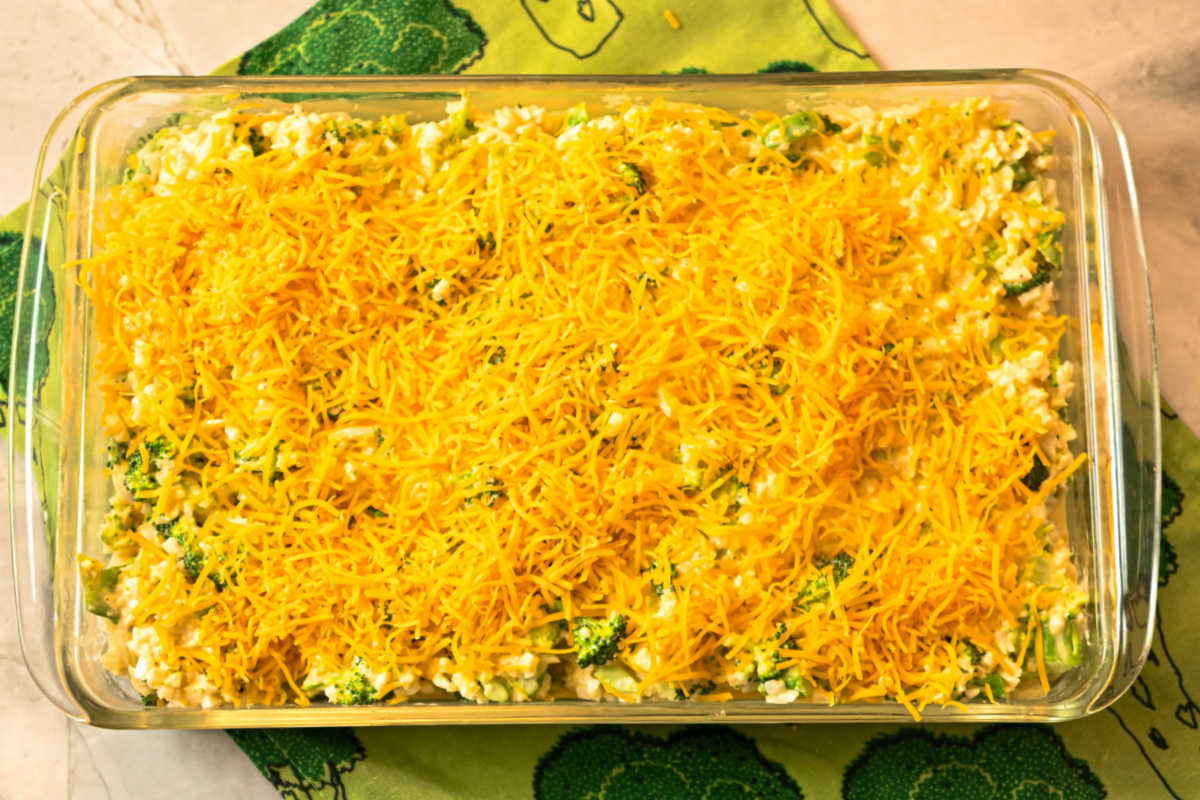 Keto Chicken Broccoli Cauliflower Rice Casserole · Fittoserve Group