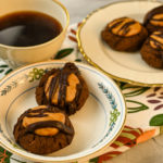keto buckeye cookies served