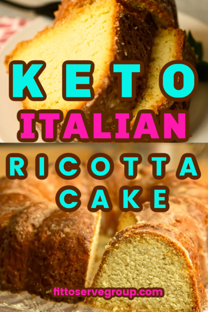 keto Italian ricotta cake