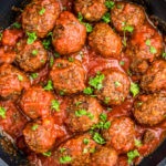 Keto BBQ Meatballs Baked