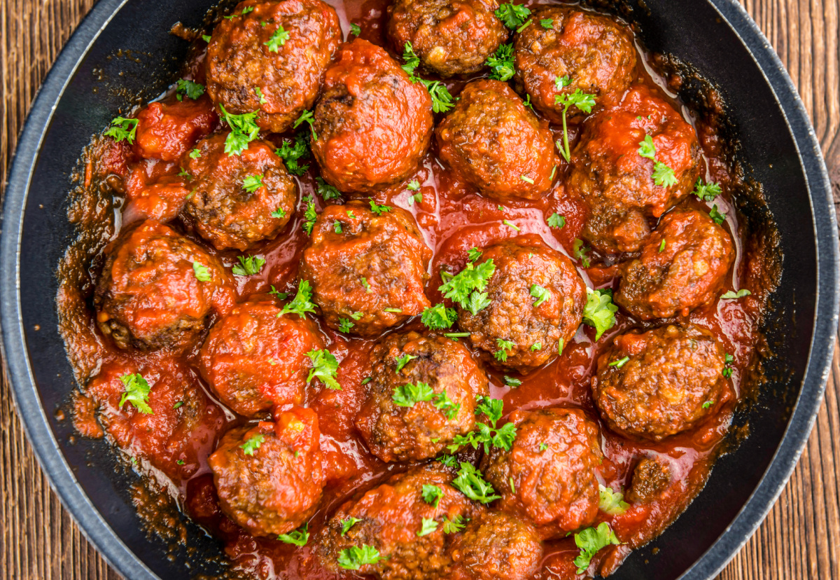 Keto BBQ Meatballs, Baked In The Oven · Fittoserve Group