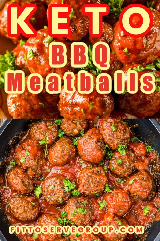 Keto BBQ Meatballs, Sugar-Free and Gluten-free