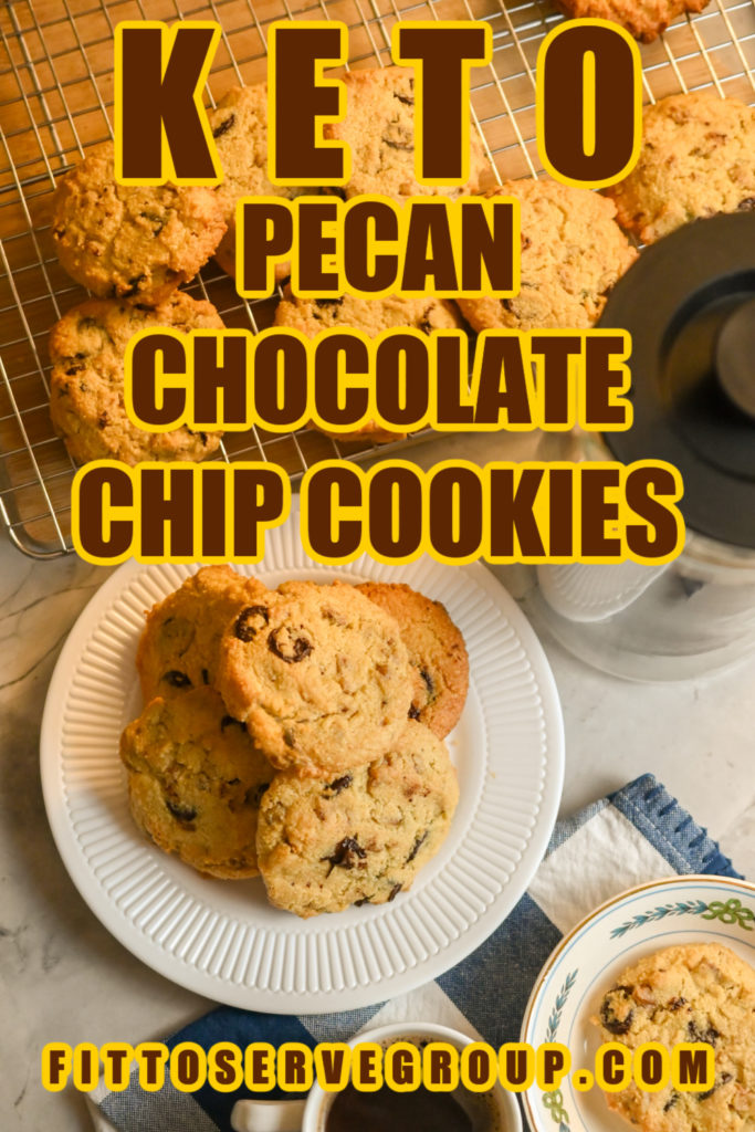 Keto Pecan Chocolate Chip Cookies, Best