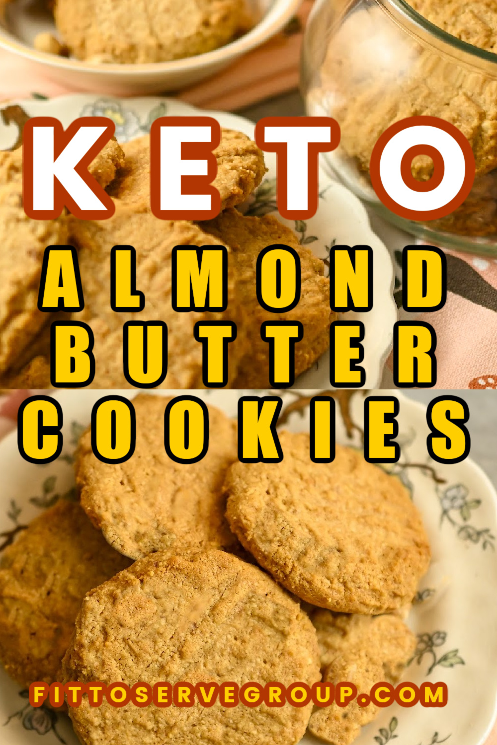 Keto Almond Butter Cookies With Almond Flour · Fittoserve Group