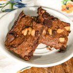 Keto-friendly double chocolate chip bars