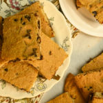 Low-Carb Brown Butter Chocolate Chip Bars