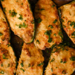 keto chicken cheese stuffed poblano peppers recipe card image