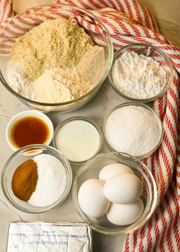 keto nutmeg bread ingredients