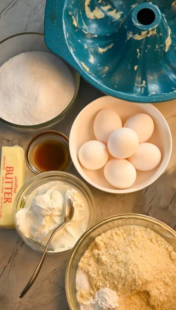 keto ricotta cake ingredients