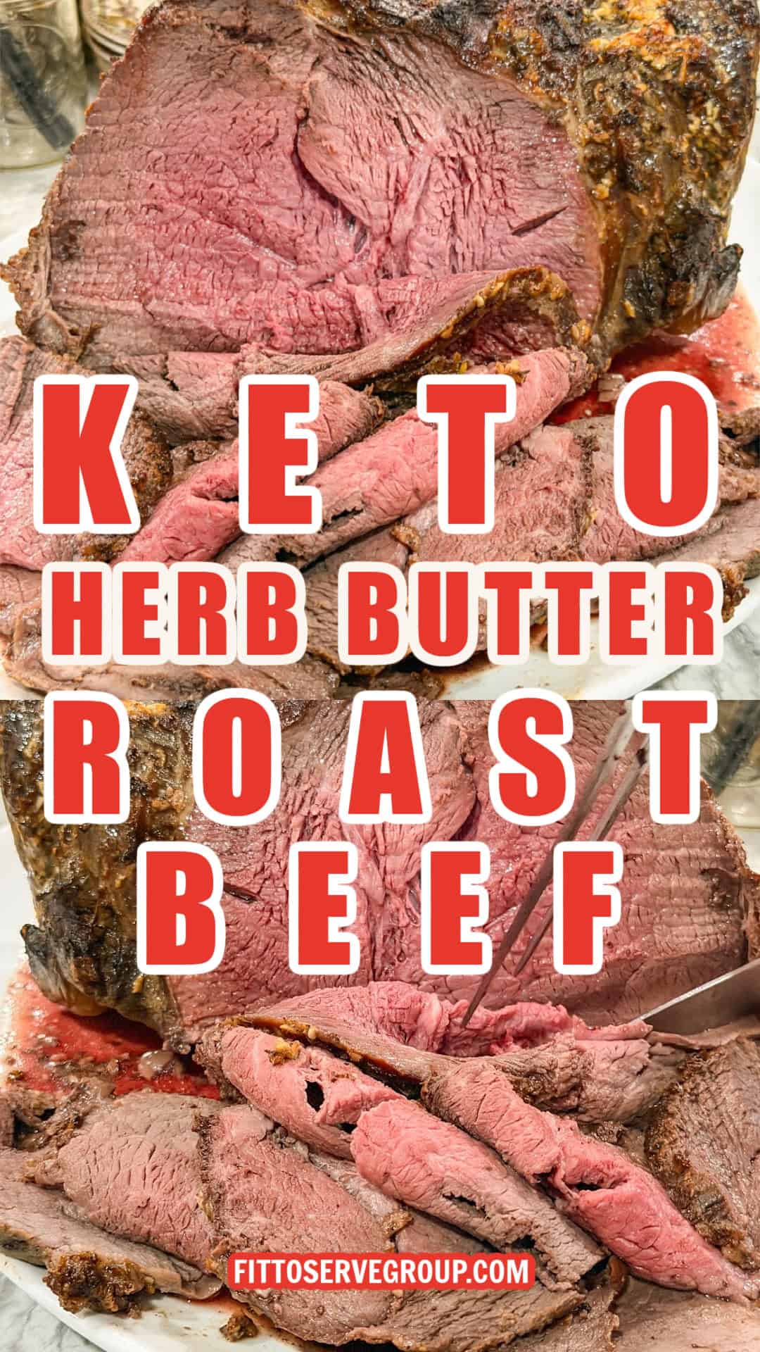 Keto-Friendly Herb Butter Roast