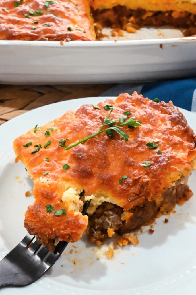 Low-carb sloppy Joe casserole